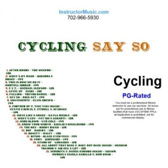 Cycling Say So