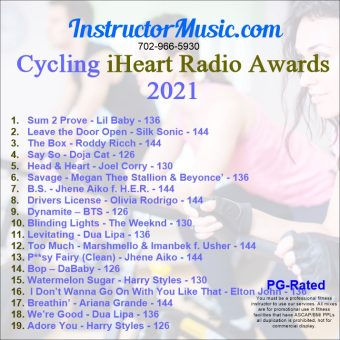 Cycling iHeart Radio Awards 2021