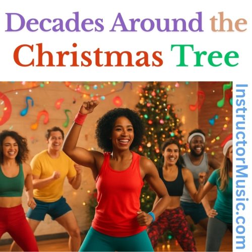 Decades Around the Christmas Tree - Holiday Fitness Music for Seasonal Workouts Transform your holiday fitness classes with "Decades Around the Christmas Tree," the ultimate fitness instructor music playlist that blends festive cheer with high-energy hits spanning five decades! This Christmas workout music collection is perfect for group fitness, cycling, dance cardio, and holiday-themed fitness exercise music sessions. This professionally curated gym music playlist features holiday classics reimagined for movement, including "Holly Jolly Christmas" by Burl Ives, an energizing mashup of "Rockin' Around The Christmas Tree" vs. "24K Magic" (Brenda Lee vs. Bruno Mars), and "Christmastime Alone" by Paul McCartney vs. Alice Deejay.