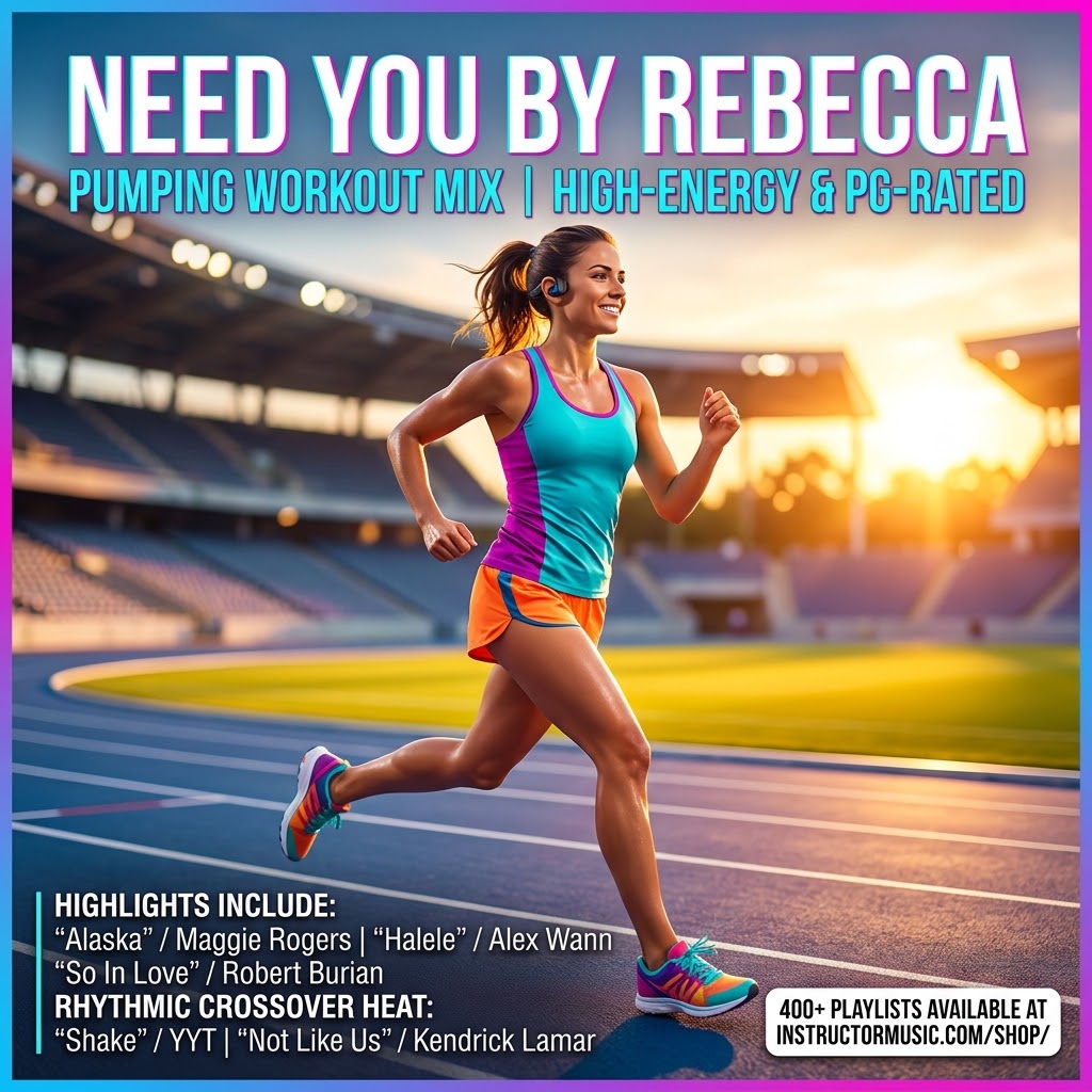 🔥 CRUSH YOUR GOALS WITH "NEED YOU BY REBECCA"! 🔥 Fitness icon Rebecca just dropped her personal list of favorite tracks, and we turned it into the ultimate high-energy workout mix! 🎧💪 We even snuck in a few fan-favorites from her best-seller On The Move to give you the ultimate playlist for your next sweat session. 🏋️‍♀️ Tracklist Highlights: ✨ Rebecca’s Top Picks: Alaska (Maggie Rogers), Halele (Alex Wann), So In Love (Robert Burian) 💥 Rhythmic Heat: Not Like Us (Kendrick Lamar), Shake (YYT), Booty Call (Blackstreet) 100% clean, high-octane motivation for your next run, lift, or HIIT workout! 💯 (PG-Rated)