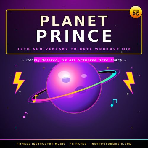 80s Funk & Pop Workout Music | Prince Tribute Fitness Mix | High-Energy Cardio Playlist Dearly beloved, we are gathered here today… to celebrate the 10th anniversary of Prince's passing with the ultimate tribute workout mix! Planet Prince brings together the Purple One and his entire musical orbit — collaborators, protégés, and muses — into one high-energy fitness experience. Designed for group fitness instructors, cardio enthusiasts, and lifelong Prince fans, this PG-rated mix honors the legacy of Prince Rogers Nelson while delivering non-stop motivation for every workout. Featured Prince Workout Hits This Prince tribute fitness mix showcases the signature tracks that defined a generation — perfect for aerobics, spin, step, bootcamp, dance fitness, and Zumba-style classes: "1999" – Prince "Little Red Corvette" – Prince "When Doves Cry" – Prince The Prince Universe – Protégés, Muses & Collaborators Planet Prince goes beyond the hits to celebrate the artists who orbited the Purple One: Ready for the World – "Oh Sheila" (their iconic Prince-style smash) Chaka Khan – "I Feel For You" (written by Prince) Sheila E. – "The Glamorous Life" and "A Love Bizarre" The Time – Prince's legendary funk-rock side project Vanity 6 – the trailblazing trio Prince produced Why Choose This Prince Tribute Workout Mix? Seamlessly mixed for uninterrupted cardio flow PG-rated and suitable for most fitness class environments 10th anniversary tribute to honor Prince's lasting legacy Funk-driven beats perfect for high-energy group fitness Curated for instructors — ideal tempo and energy for aerobics, spin, dance fitness, and bootcamp Whether you're leading a packed studio class or powering through your own purple-tinted cardio session, Planet Prince is the ultimate Prince tribute workout mix — a testament to the lasting legacy and immense talent of Prince Rogers Nelson.
