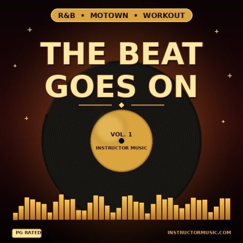 The Beat Goes On – R&B & Motown Workout Music for Fitness Instructors Get your class moving with The Beat Goes On, a high-energy R&B fitness music mix packed with timeless Motown-inspired workout music that hits hard from warm-up to cool-down. This fitness instructor music playlist celebrates the legendary Motown sound that shaped a generation of soul, funk, and R&B — now remixed and tempo-matched for group fitness classes, cardio workouts, dance fitness, and strength training sessions. Featured workout tracks include: • "I Want You Back" – Jackson 5 • "Let's Stay Together" – Al Green • "Superstition" – Stevie Wonder • "The Best" – Tina Turner • Spinners double shot – "Working My Way Back To You" and "Could It Be I'm Falling In Love" Whether you're teaching a Zumba-style class, a toning workout, an aerobics session, or building a throwback cardio playlist, this gapless workout mix delivers the soulful grooves and feel-good rhythm your participants love. Every track is PG-rated and clean, making it perfect for studio environments, gym floors, senior fitness classes, and family-friendly group exercise programs. Why instructors love this mix: • 🎵 Gapless playback — no awkward breaks between songs • 🎤 Clean, PG-rated lyrics — safe for any class demographic • 💪 Classic R&B & Motown hits — universally loved, multi-generational appeal • 🏃 Tempo-matched — built for consistent workout energy • 📲 Instant download — ready to use in your next class Add The Beat Goes On to your fitness instructor playlist library and bring the soul, the swagger, and the staying power of Motown to every workout.